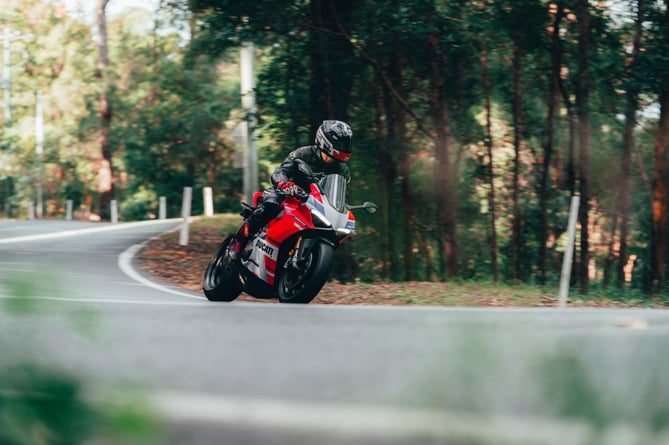 Motorbike stock photo