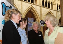 CATS get the cream as Bude girls are presented with award from the Duchess of Cornwall