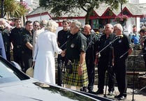 Royal visitors charm the community of Bude