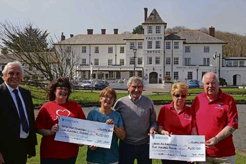 A golden gift for two charities