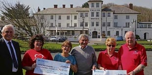 A golden gift for two charities