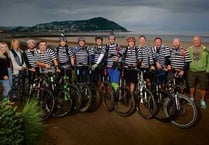 Bude-based Dept 26 complete fundraising cycle challenge