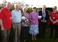 Couples’ special anniversaries raise funds for Devon’s air ambulance
