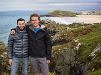 Friends, Ben Lucas and Seth Todd set to tackle South West coast path for the Mind charity