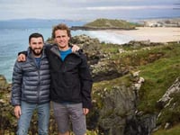 Friends, Ben Lucas and Seth Todd set to tackle South West coast path for the Mind charity