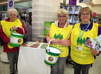 Ladies shake their tins at supermarket for CHSW