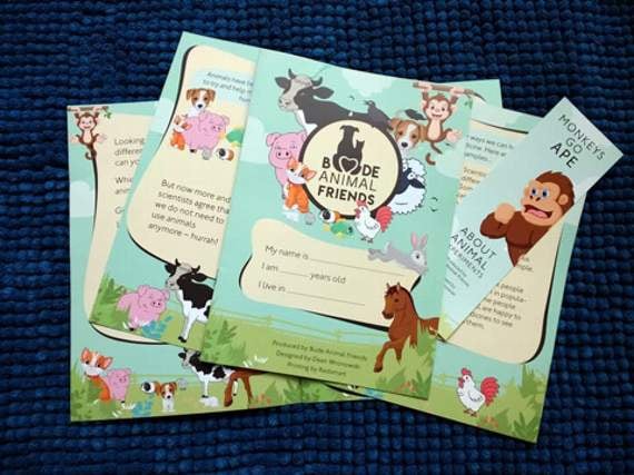 Group launches new workbook to help educate children about animal free  research 
