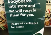 Bude litter hero gets supermarket on side with bodyboard recycling scheme