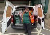 Supermarket keeps food bank well stocked