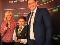 Jago, 11, receives The British Citizen Youth Award