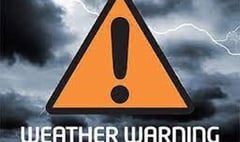Amber warning for high winds across Cornwall and Devon tonight as Storm Evert moves in