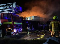 Bude hotel fire tackled by cross border services