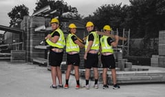 Builders bare all for cheeky calendar