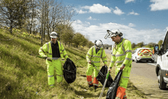 Twenty tonnes of rubbish collected from Cornwall’s roads in 2021