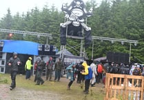 Police called out to an illegal rave on Davidstow
