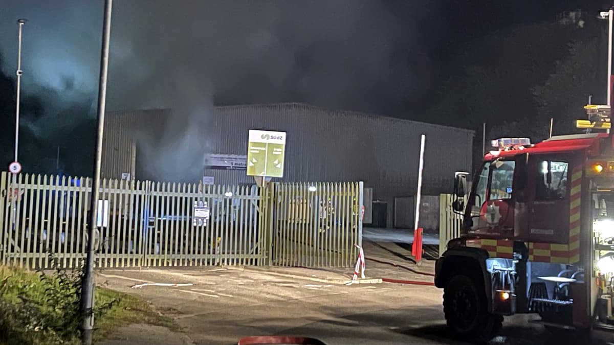 Waste recycling centre open ‘as normal’ despite fire damage bude
