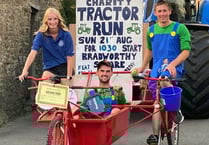 Young Farmers hold ‘Tour de Bath Tub’