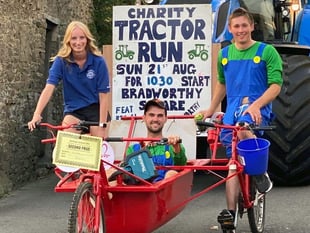 Young Farmers hold ‘Tour de Bath Tub’