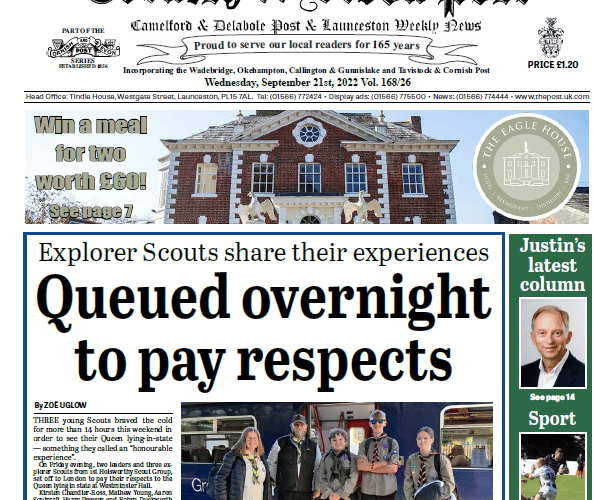 The front page of the Post Series for Wednesday, September 21, 2022.