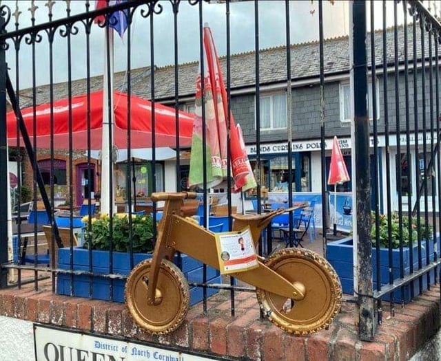 Bude-based charity appeal for 'gold' bikes to be returned