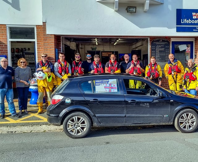 Mechanic drives 2,600 miles on lifeboat station tour