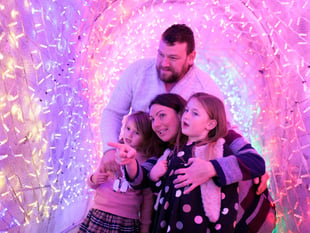 Win a family ticket to the Tunnel of Lights