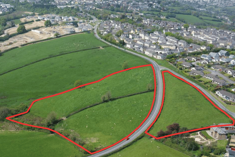 The site of the new estate in Launceston