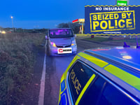 Police pull over delivery driver without insurance and expired visa