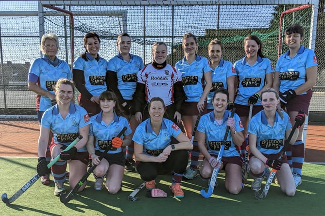 Bude Ladies, pictured before a recent home game, were unlucky to be beaten at league leaders Devonport Services on Sunday.