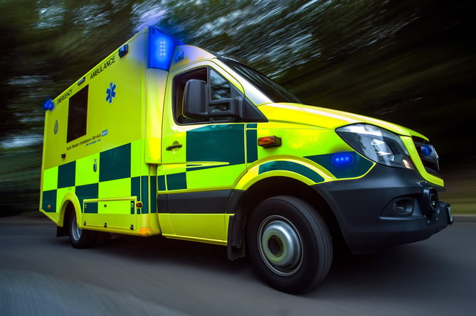 Picture: South Western Ambulance Service NHS Foundation Trust (SWASFT).
