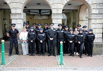 Holsworthy PCSO among those thanked at special service 