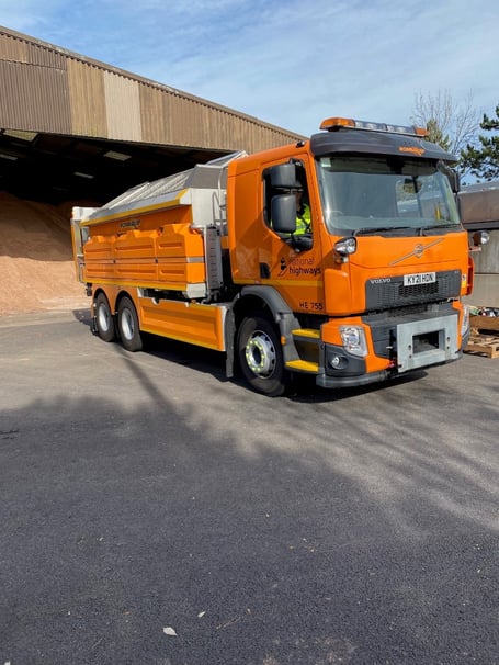 National Highways gritter