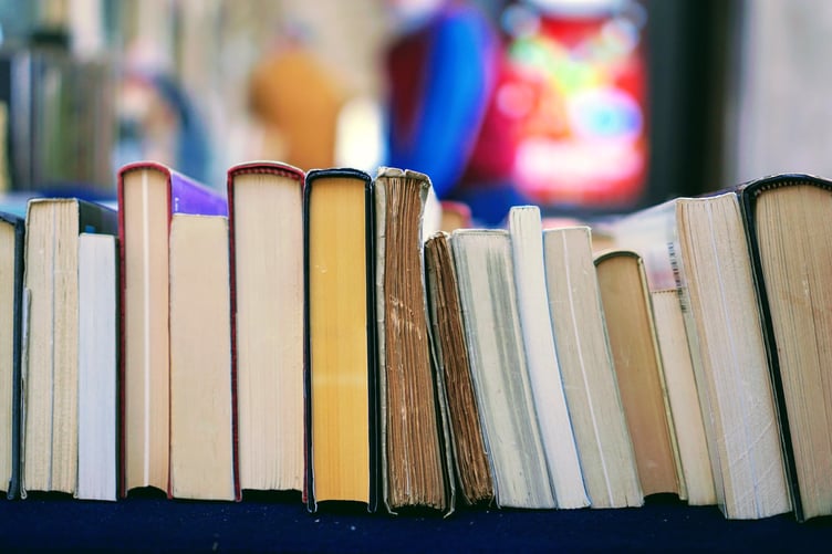 book sale stock image