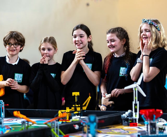 Bude and Stratton pupils come out on top in regional heats for FIRST LEGO League