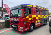Arson suspected after Davidstow Aerodrome hanger catches fire 