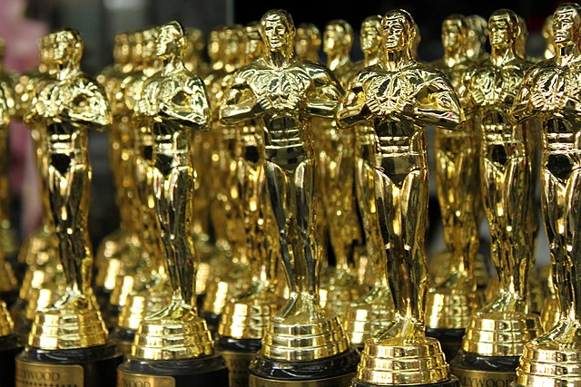 Oscars/Academy Award Trophy stock image
