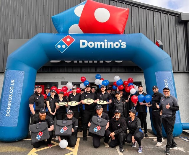 Pizza giant Domino's opens its doors at new Launceston branch