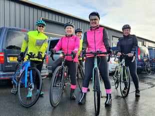 Cyclists on hunt in aid of hospice
