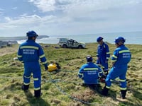 Coastguard Search and Rescue save two stranded at people