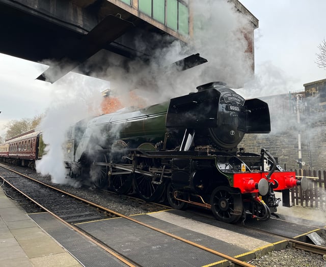 New Saltash bridge rail webcam goes live in time for Flying Scotsman 