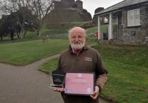 Hospital radio host volunteer receives award for service