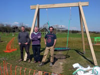 Playground progressing ahead of school expansion
