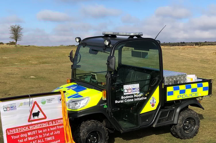 Devon & Cornwall Police are increasing patrols on rural areas including Bodmin Moor throughout May, to protect the countryside its communities and businesses during a time when the counties’ population is expected to increase significantly. Rural affairs officer for Devon & Cornwall Police, PC Chris Collins said: “With three bank holidays in May, we’re increasing our rural patrols to safeguard people and livestock during a time when more visitors are expected in Cornwall and Devon.” "We’d also like to take this opportunity to remind users of the countryside to respect and protect our environment, our wildlife, and our historic landmarks. Take notice of local signage, respect wildlife and any livestock around you, keeping your dog on a lead to protect livestock and ground nesting birds.” “Leave no footprint by being considerate of the land and clearing up after you, prevent wildfire by avoiding the use of BBQ's or fires and contact us if you think unlicensed music events are being planned.” “Please remember that when you are exploring the countryside, all land is owned and any abuse of access has a significant impact on landowners, farmers, their livestock, and the area’s wildlife. “We ask that people follow the countryside code to protect our landscape so that everyone can enjoy it.” “We all have a responsibility to protect our open spaces, I would urge visitors to respect the countryside and be considerate to our rural communities. “Enjoy the countryside but keep yourself safe, plan your visit, check the weather, tides, and local conditions. Tell someone where you are going and when you expect to be back.”