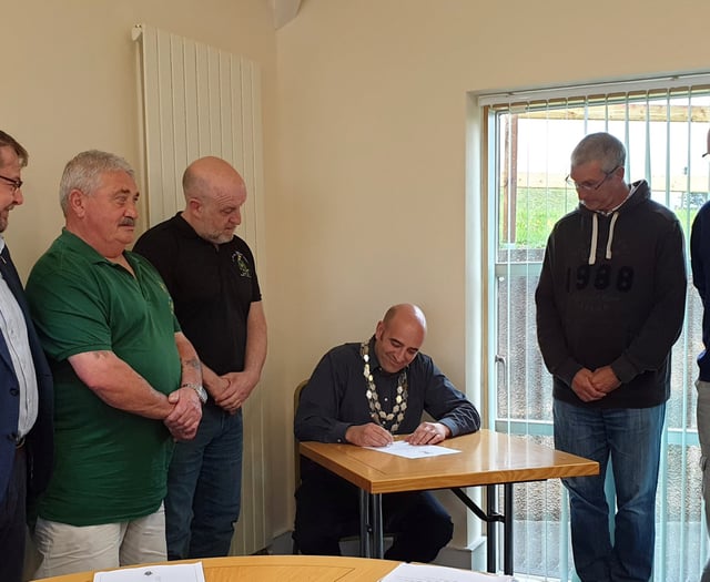 New mayor announced before covenant signing