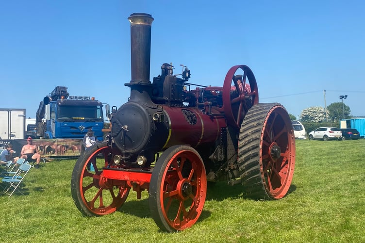 One of the many steam engines on display at Launceston Steam and Vintage Rally 2023
