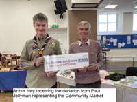 Market supports Scout aiming to embark on “life changing” trip