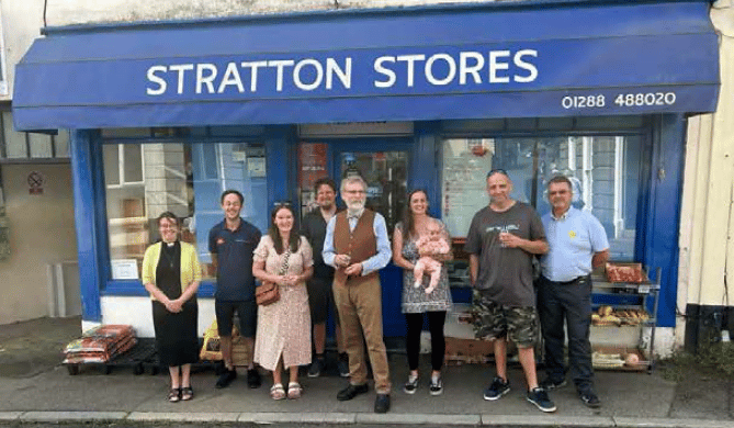 Bude town council thanked for saving store