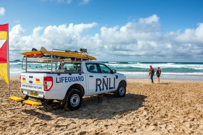 RNLI lifeguards will begin patrols across 23 more beaches in Devon, Cornwall, Dorset and Somerset from this Saturday (8 July) until 3 September for the peak summer months. 
Picture: RNLI (3-7-23)