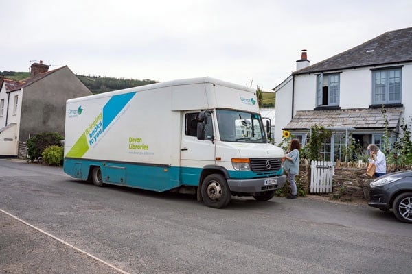 Devon mobile library (Image: Libraries Unlimited)
July 2023