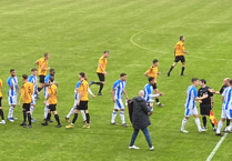 Big crowd defies rain to watch Huddersfield kick off tour at Bodmin